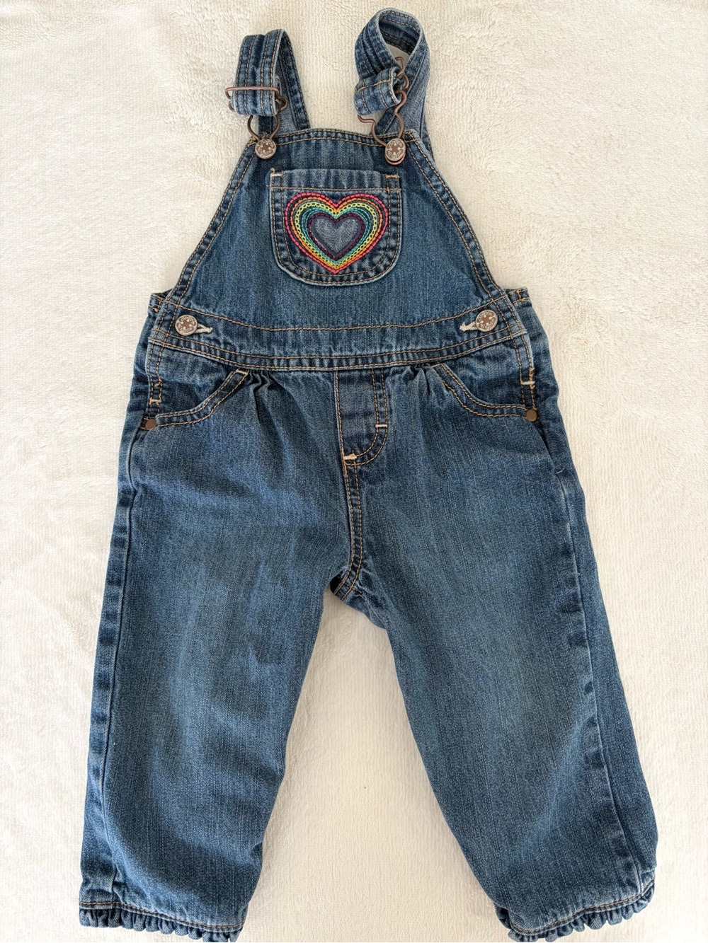 Vintage OshKosh Girls Overalls | 12M 🌈
